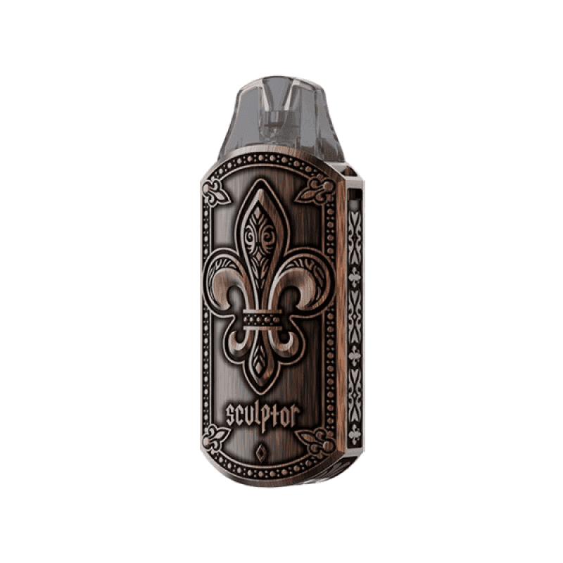 UWELL SCULPTOR雕塑家 11W電鍍金屬雕刻空倉煙彈:圖片 12